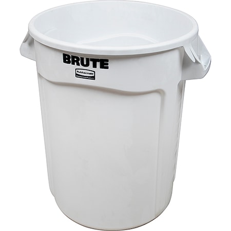 Trash Can-32Gal Rndwhite For  - Part# Rbmd3200Wh